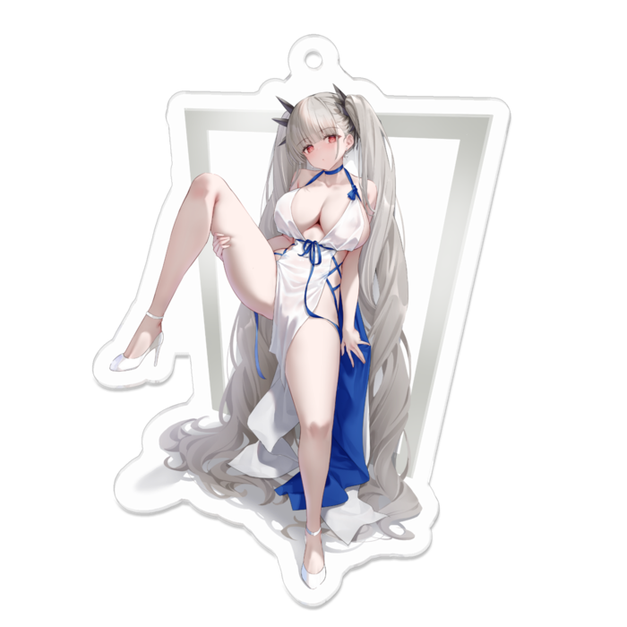 アクリルキーホルダー - 70 x 70 (mm)