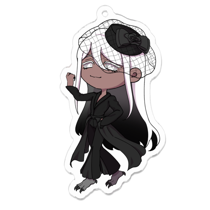 アクリルキーホルダー - 70 x 70 (mm)