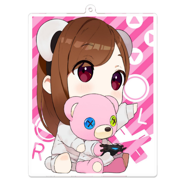 アクリルキーホルダー - 100 x 100 (mm)