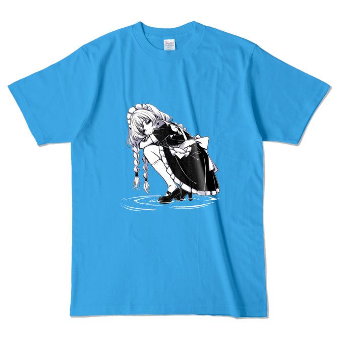 カラーTシャツ - L - ターコイズ (濃色)
