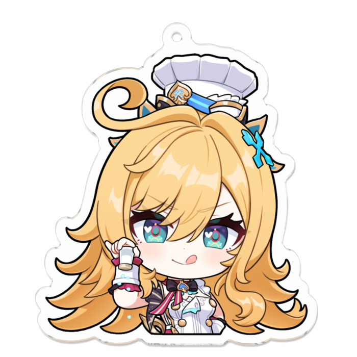 アクリルキーホルダー - 70 x 70 (mm)