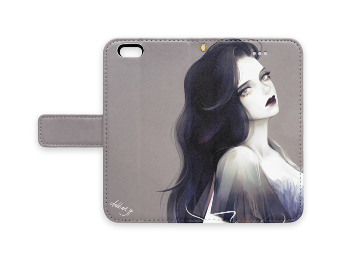 手帳型iPhoneケース - iPhone 6 / 6s - ストラップ穴 あり