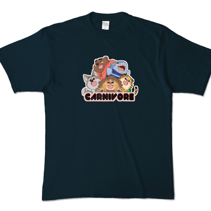 カラーTシャツ - XL - ネイビー (濃色)