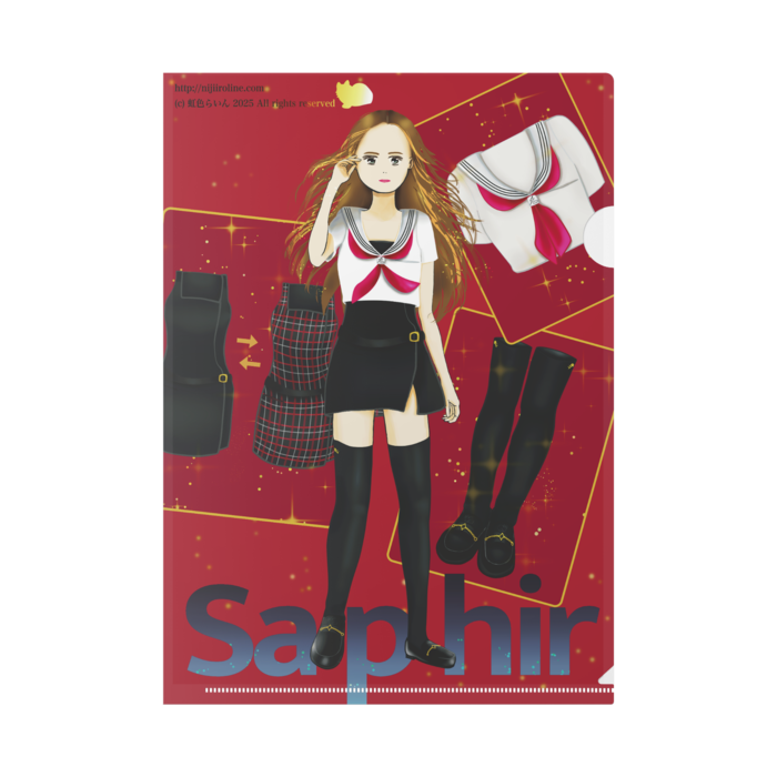 クリアファイル - A4(裏が白)