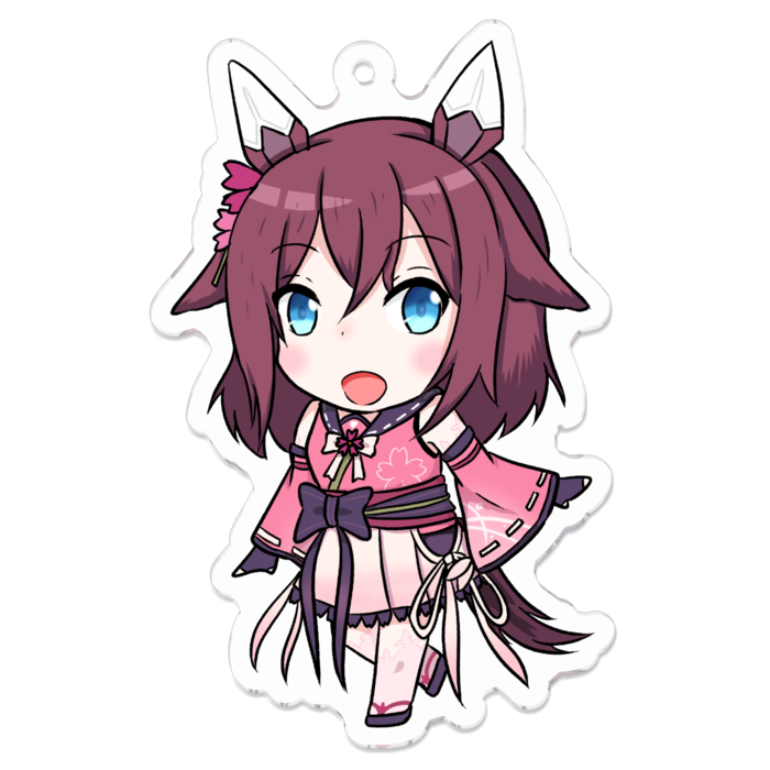 アクリルキーホルダー - 70 x 70 (mm)