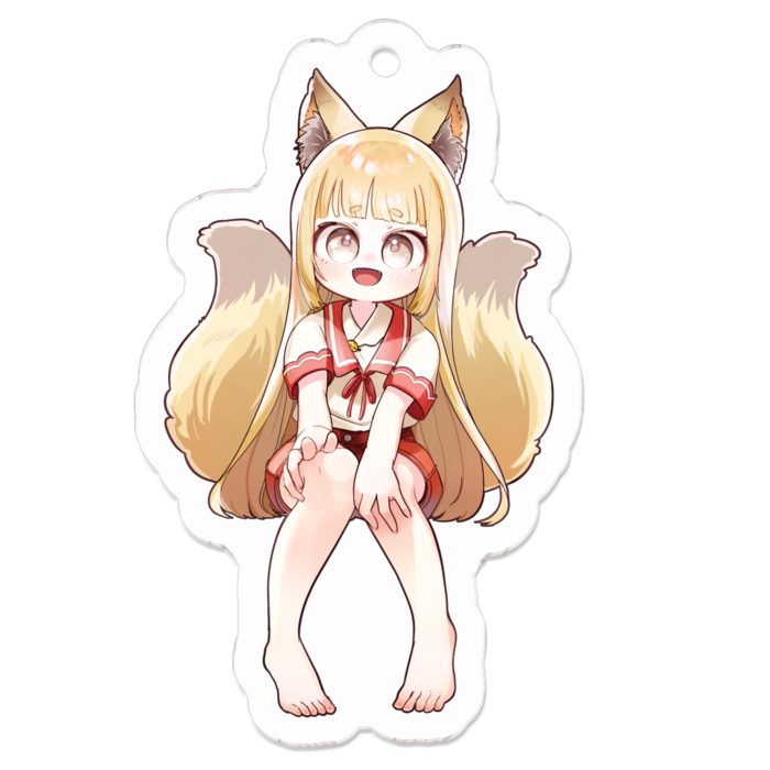 アクリルキーホルダー - 50 x 50 (mm)