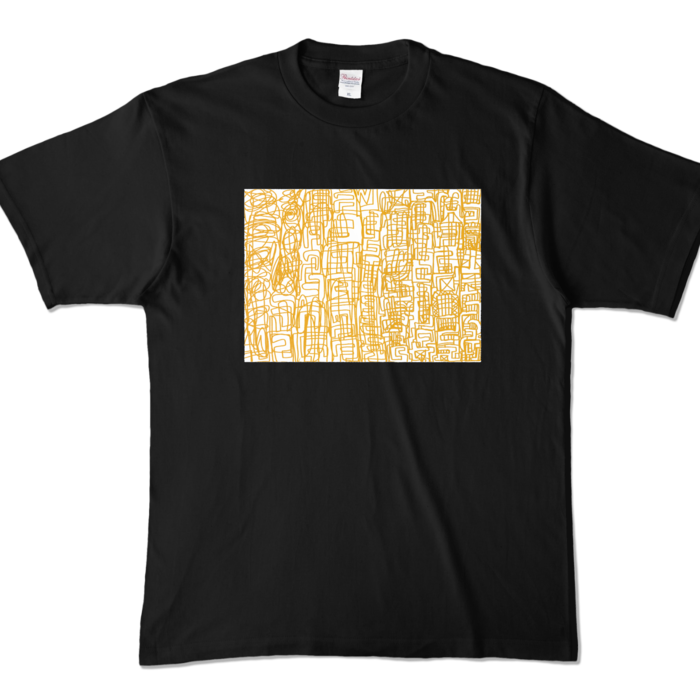 カラーTシャツ - XL - ブラック (濃色)