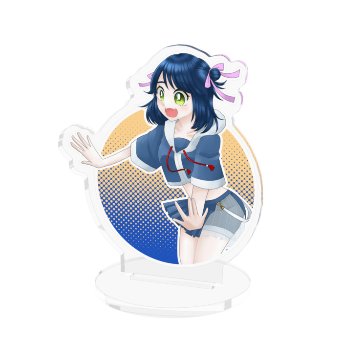 山西りぃな - 70x70mm