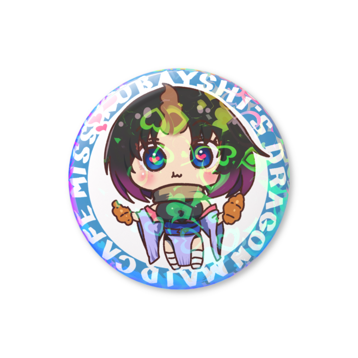 ホログラム缶バッジ - 76mm