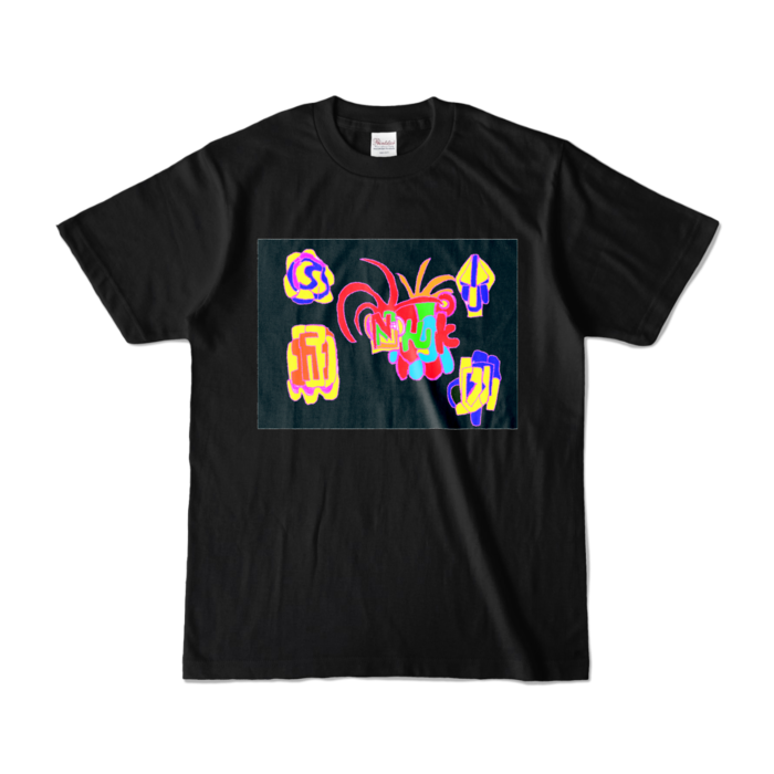 カラーTシャツ - S - ブラック (濃色)