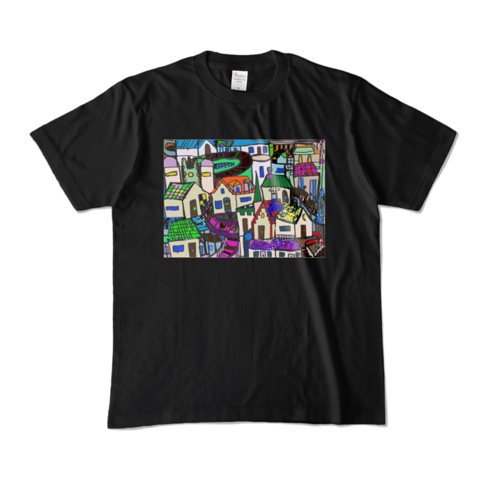 カラーTシャツ - M - ブラック (濃色)