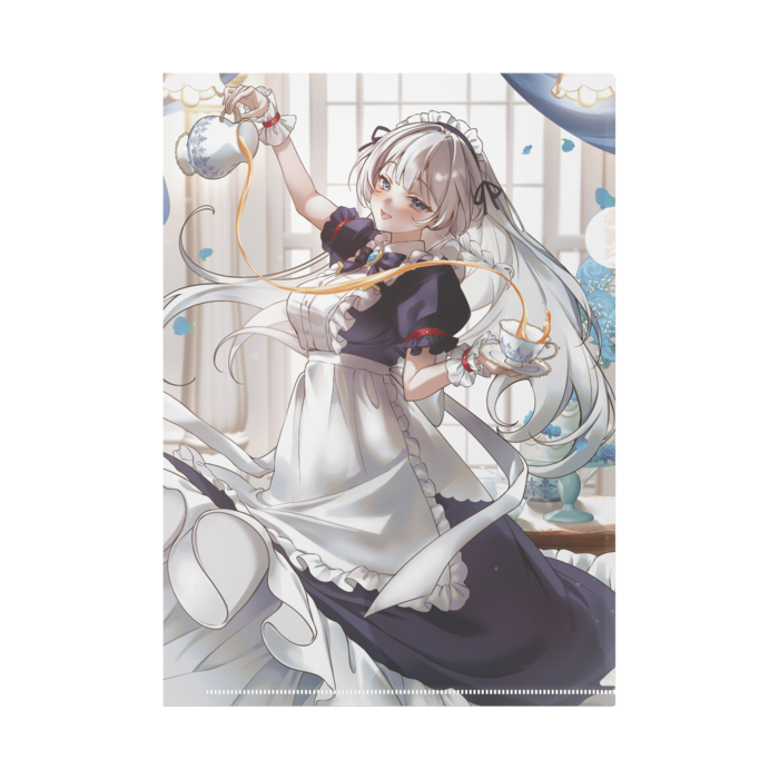 ロング（青目）