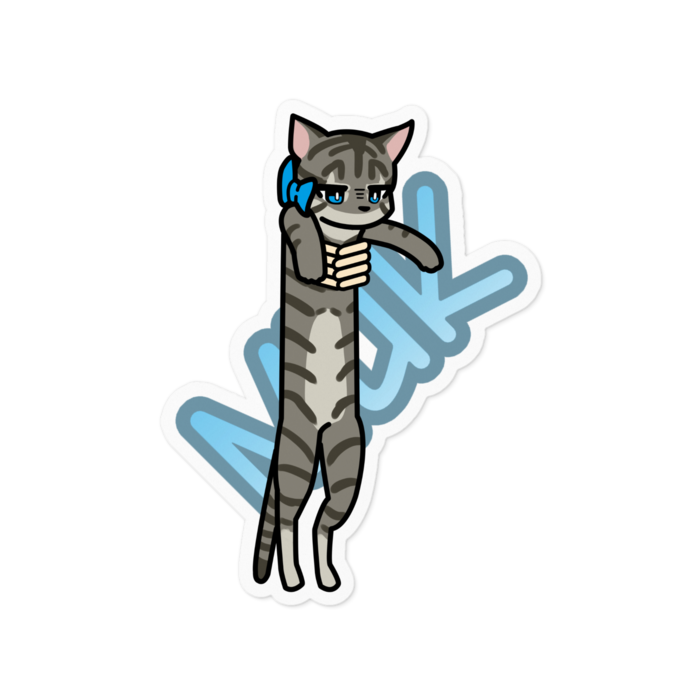 ステッカー - 100 x 100 (mm)