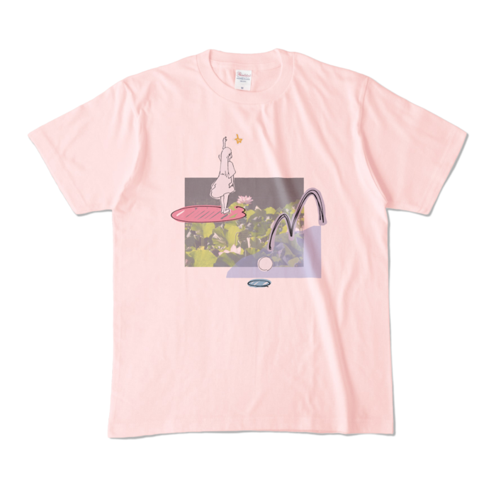 カラーTシャツ - M - ライトピンク (淡色)