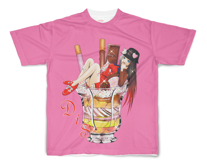 フルグラフィックTシャツ - S - 正面印刷のみ