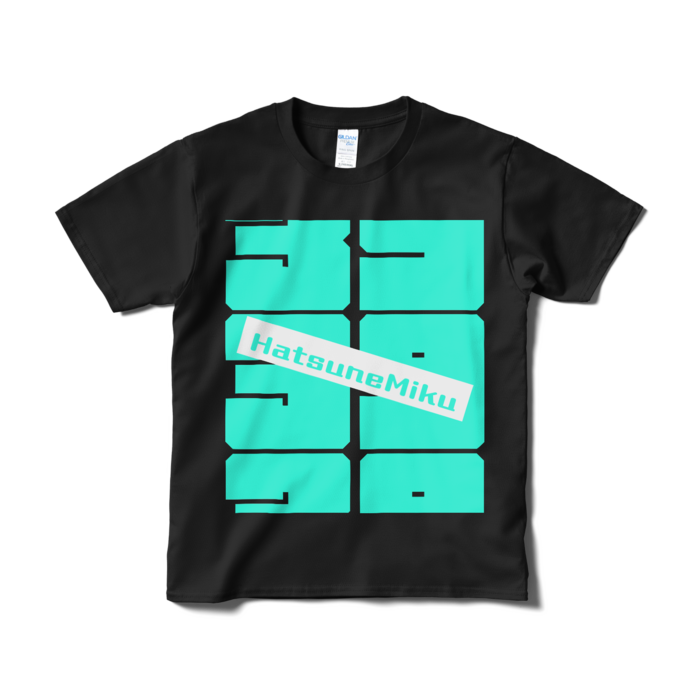 3939（ミクミク）にしまくるTシャツ - S - ブラック