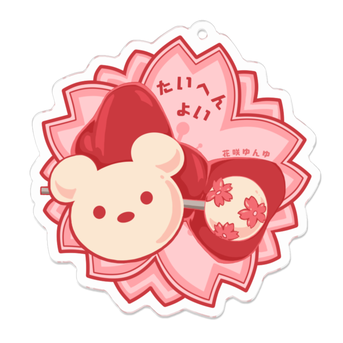 アクリルキーホルダー（コーティング） - 70 x 70 (mm)