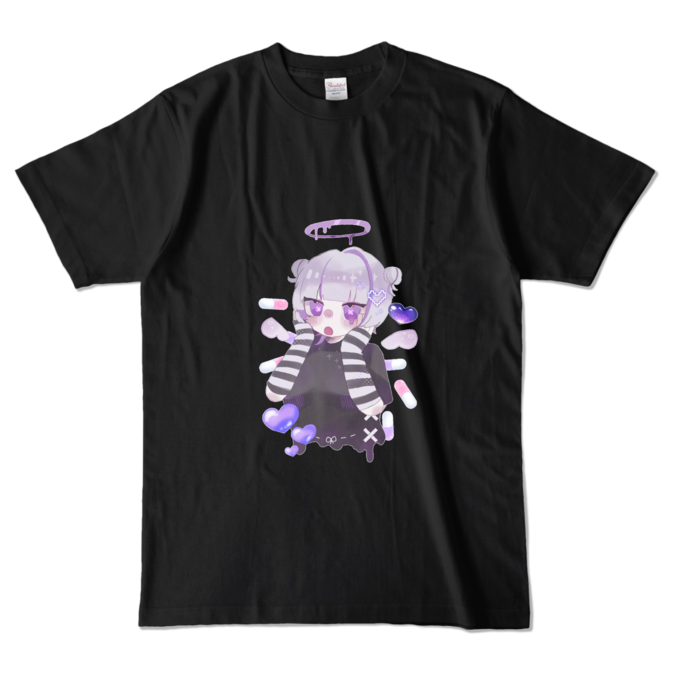 カラーTシャツ - L - ブラック (濃色)
