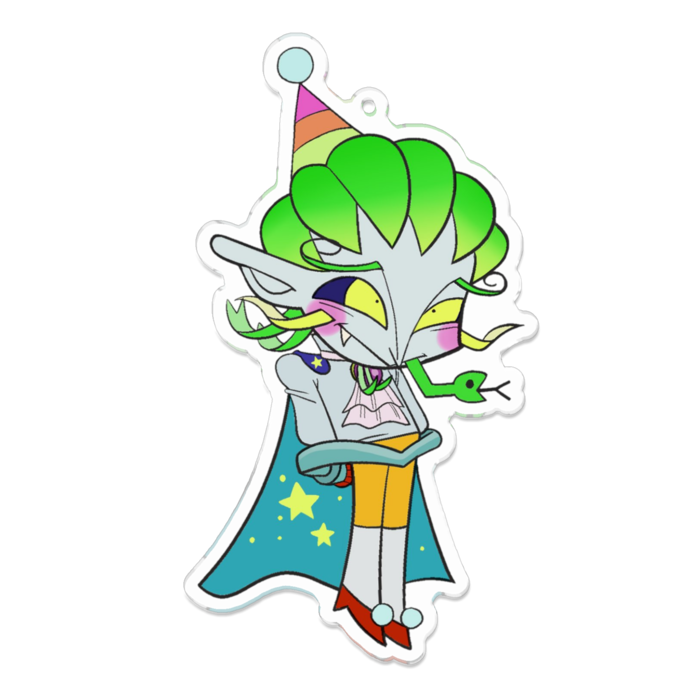 アクリルキーホルダー - 100 x 100 (mm)