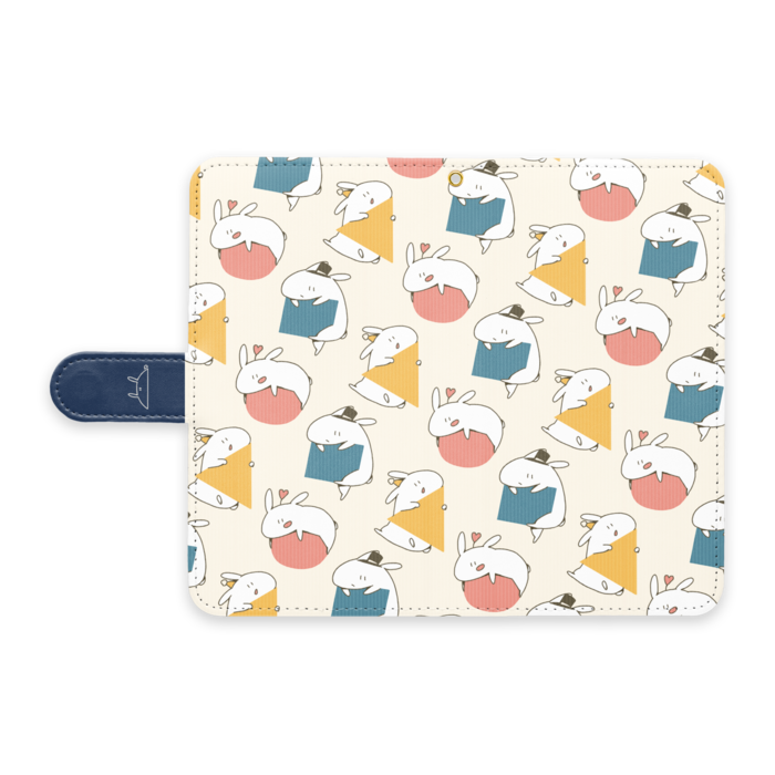 手帳型Androidケース - L - ストラップ穴 あり