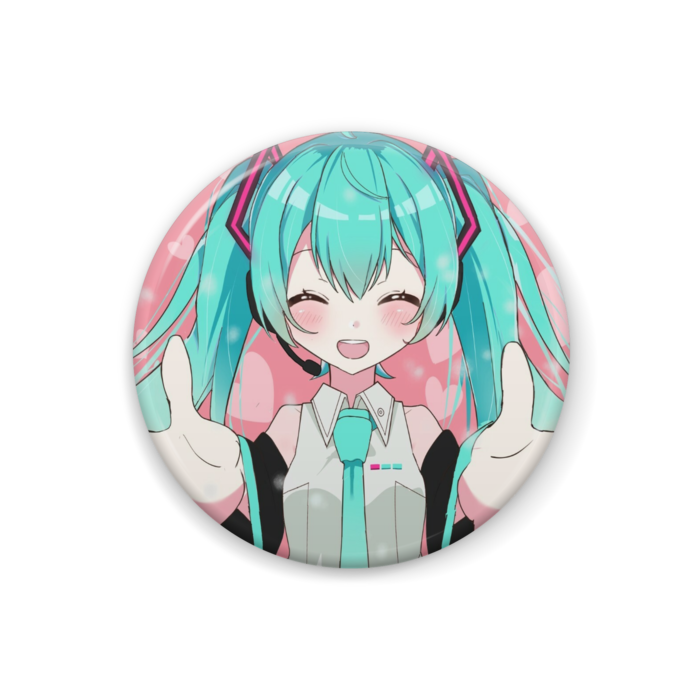 初音ミク 缶バッジ - 32mm