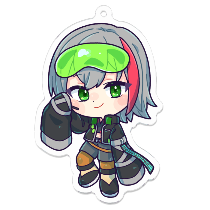 アクリルキーホルダー - 70 x 70 (mm)