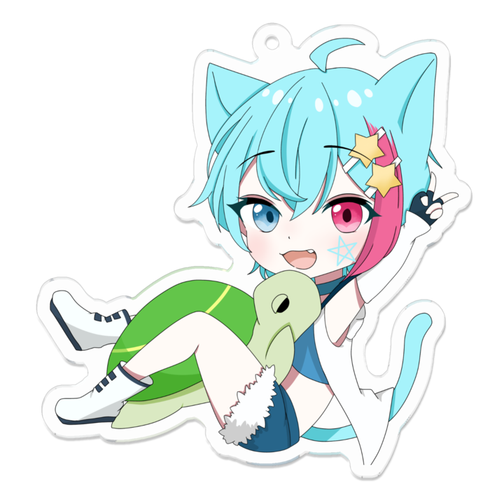 アクリルキーホルダー - 70 x 70 (mm)