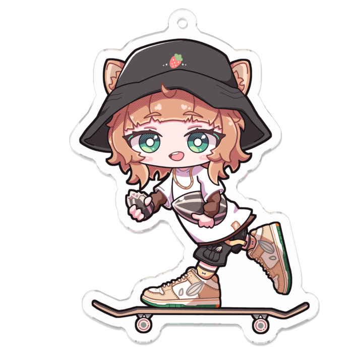 アクリルキーホルダー - 70 x 70 (mm)