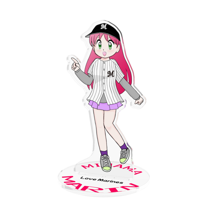 アクリルフィギュア - 100x100mm