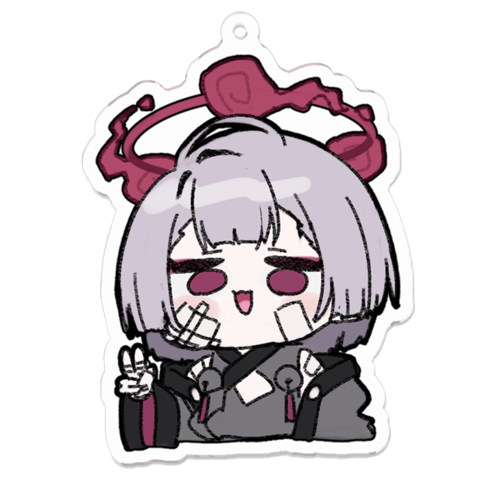 アクリルキーホルダー - 70 x 70 (mm)