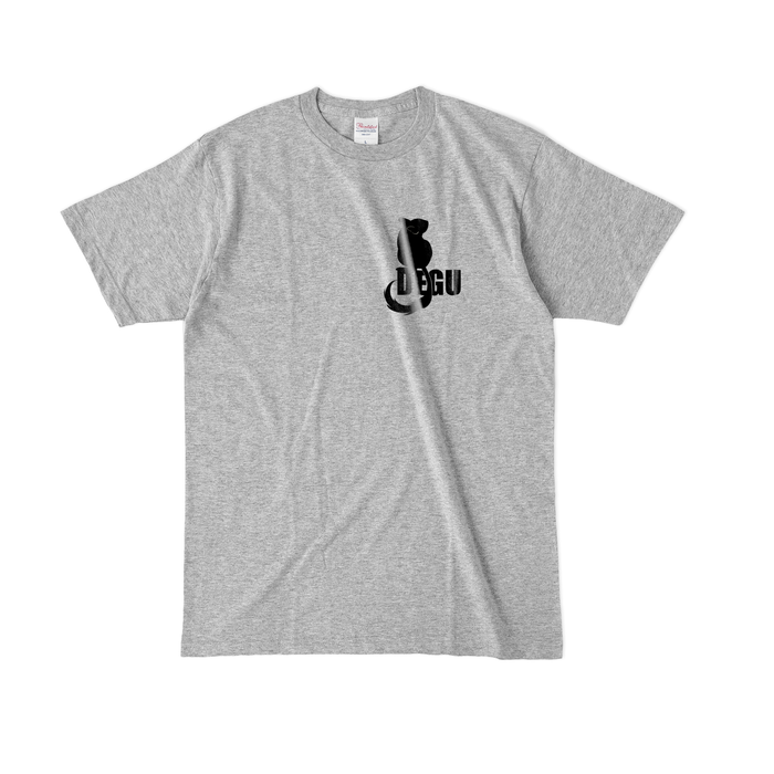 カラーTシャツ(濃色) - L - 杢グレー