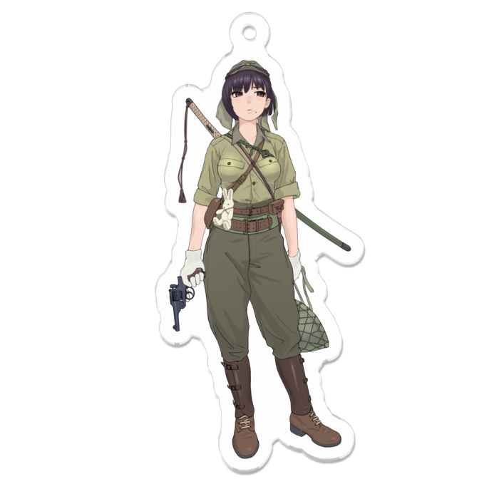 アクリルキーホルダー - 70 x 70 (mm)