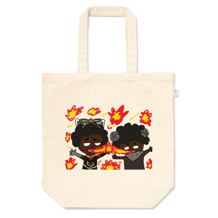 トートバッグ - M - プリント面積中