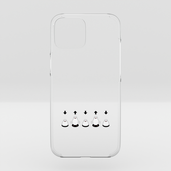 クリアiPhoneケース　白文鳥　iPhone 14