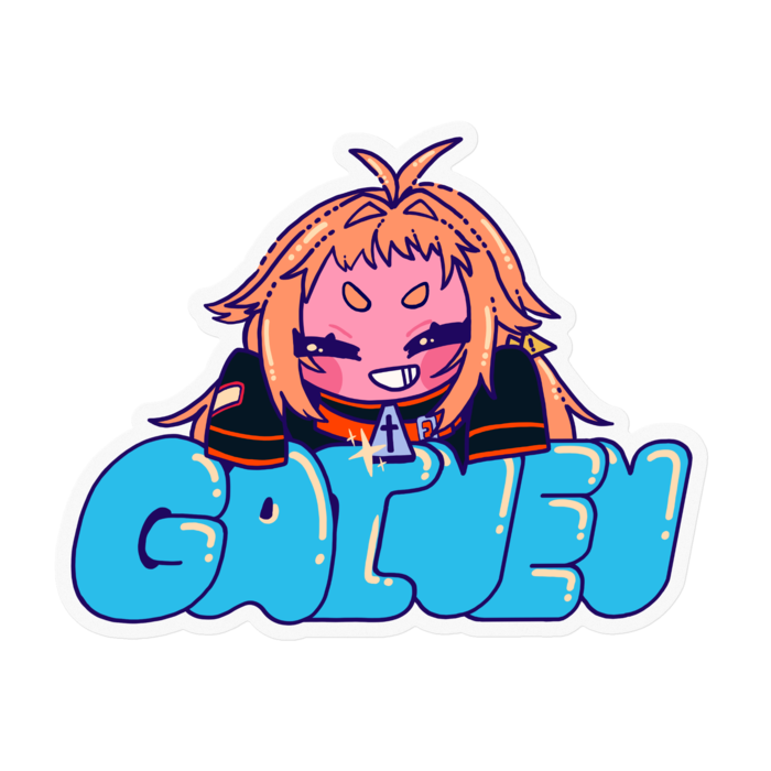 ステッカー (クリア)- 100 x 100 (mm)(1)