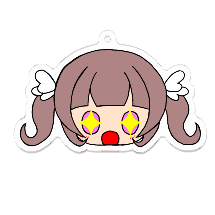 アクリルキーホルダー - 70 x 70 (mm)