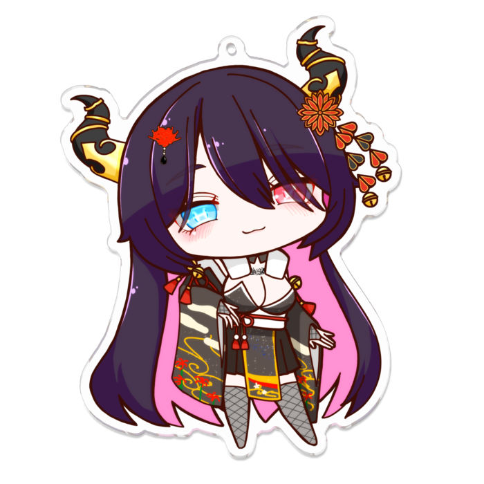 アクリルキーホルダー - 100 x 100 (mm)