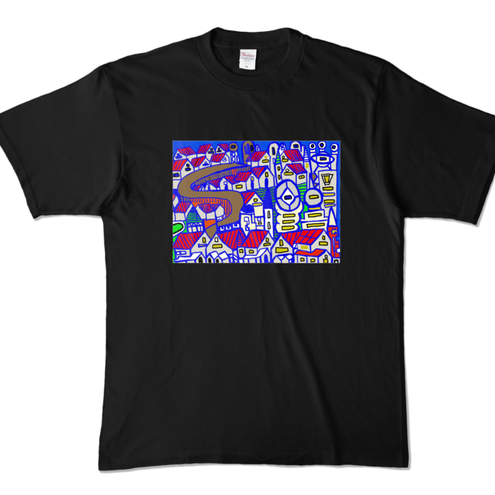 カラーTシャツ - XL - ブラック (濃色)