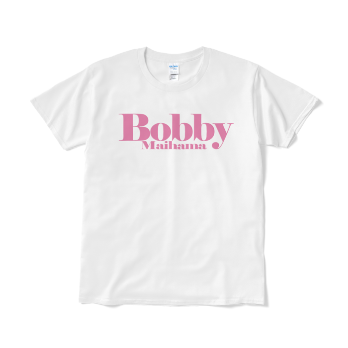 BobbyのTシャツ（ピーチロゴ） - L - ホワイト