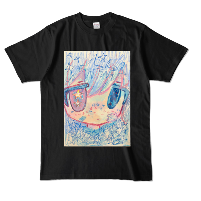 カラーTシャツ - L - ブラック (濃色)