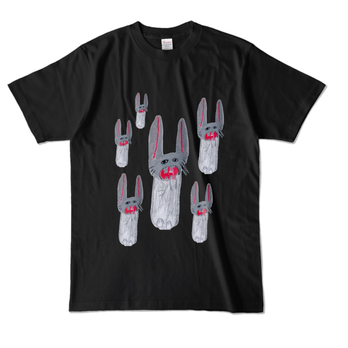 カラーTシャツ - L - ブラック (濃色)