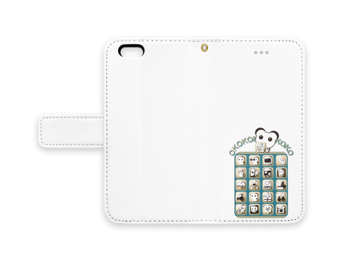 手帳型iPhoneケース - iPhone 6 / 6s - ストラップ穴 あり
