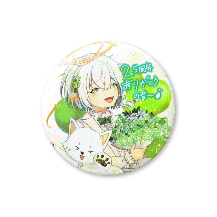 ホログラム缶バッジ - 56mm