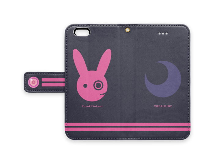 手帳型iPhoneケース - iPhone 6 / 6s - ストラップ穴 あり