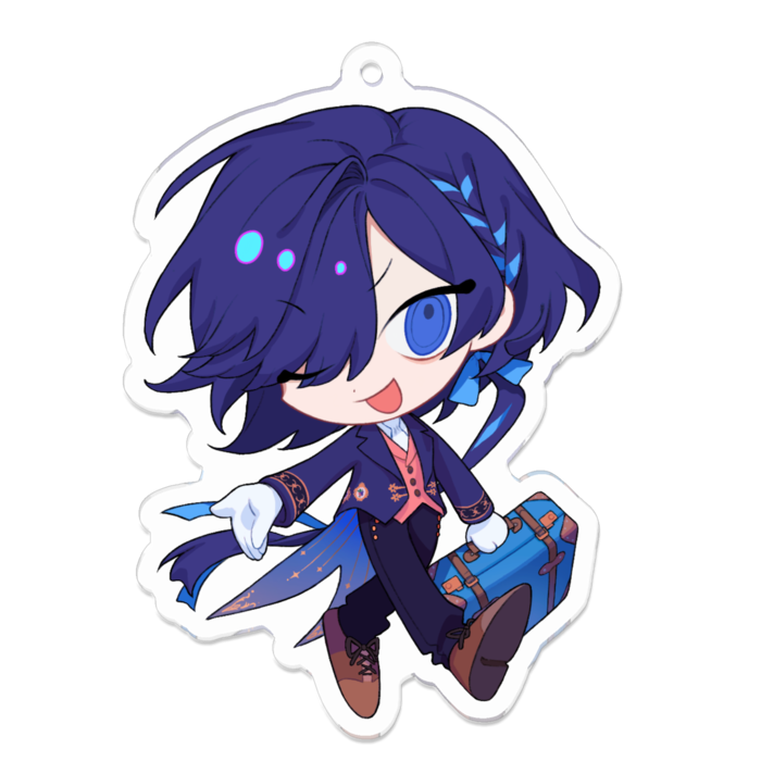 アクリルキーホルダー - 70 x 70 (mm)