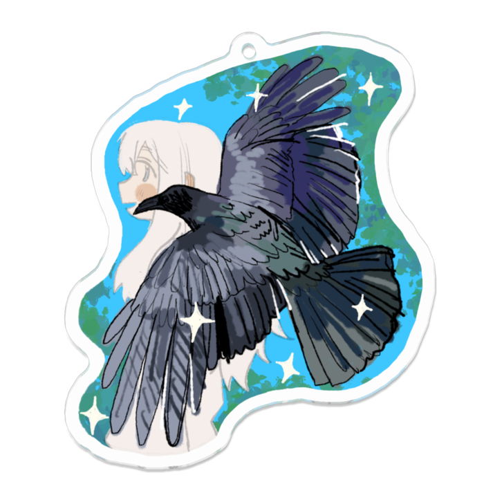 アクリルキーホルダー - 70 x 70 (mm)