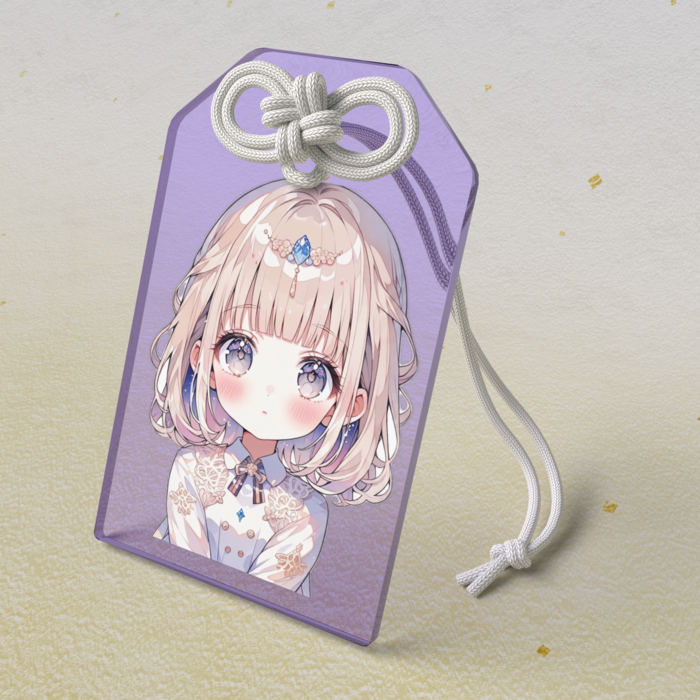 アクリルお守り - 50 × 80mm