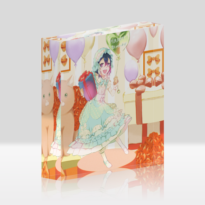 アクリルブロック - 100x100mm