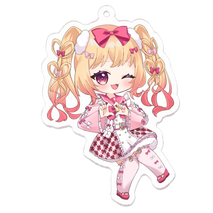 アクリルキーホルダー - 70 x 70 (mm)