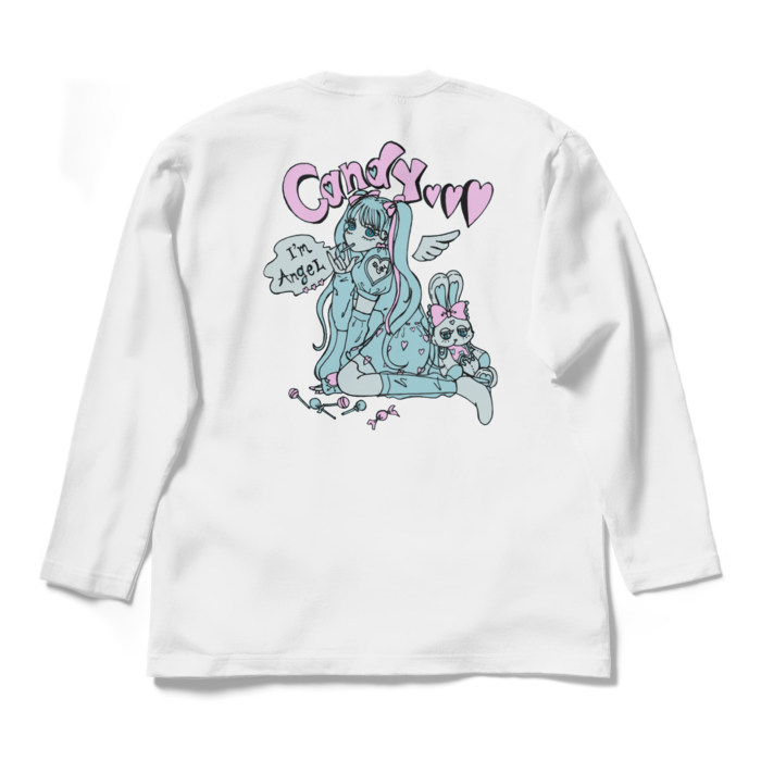 ロングスリーブTシャツ - L - ホワイト